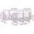 Set vanjskih sofa 7 pcs Bijela i antracit 245 x 126,5 x 73 cm