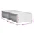 Vidaxl posteljni okvir brez vzmetnice Modra 100x200 cm Tkanina