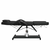 Masažni stol crni 180 x 62 x (87 - 112) cm