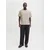 JACK & JONES Majica JJEArchive ecru/čokolada