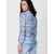 KOROSHI Bluza modra/pastelno modra