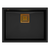 granitni umivalnik DAVID 50 Black