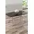 HANAH HOME Trpezarijski sto Esla Black Marble Chrome