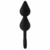 Analne kuglice crne – XL Double Drop
