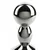 Mr. Steel Bubble Trouble Butt Plug Silver