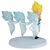 Northix Figura Gotenks & Ghost Dragon Ball, 13 cm zbirateljska