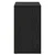 Kreveta Crni hrast 80 x 30 x 53 cm Konstruirano drvo