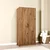 Hanah Home Ormar Kardelen 1600-122, 80x180x51,8 cm, , Braon