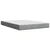Vidaxl Box spring postelja z vzmetnico svetlo siva 140x200 cm blago