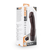 Blush Dr. Skin Silicone Dr. Steve 7 Inch Vibrating Dildo Brown