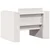 Vrtna sofa bijela 79 x 60 x 62 cm od masivne borovine
