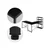 BOLZZ Ugaoni radni sto sa policama – Black LOFT ModernHome
