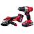 EINHELL akumulatorski vrtalnik in brusilnik TE-TK 18 LI KIT (CD+AG), set