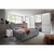 Esposa BOXSPRING POSTELJA 180 cm  x 200 cm , tekstil siva