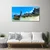 tulup.si Slika na platnu Čoln sea beach landscape 100x50 cm