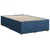 vidaXL vidaXL Box spring postelja z vzmetnico modra 120x190 cm blago, (21304548)