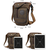Muška torba za struk - Khaki KP26753