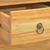 vidaXL Predalnik 80x30x55 cm trdna tikovina
