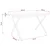 Vidaxl Jedilna miza z naravno robom 140 x 80 x 75 cm