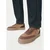Calvin Klein Superge Prime Cupsole Laceup Nu-Su Croc HM0HM02450 Rjava