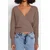 Trendyol Milla Ženski duks Twoaw21Kz1277, Taupe-Brown