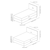 HANAH HOME Bračni krevet Vitalia 160 x 200 Light Grey