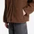 Bomber Gramicci Reversible Sherpa Jacket Dark Brown/black XL