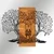 Sogno Forestale -5 BlackWalnut Decorative Wooden Wall Accessory