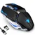 Eweadn Bežični Gaming miš, Žični, 2.4GHz, Crni