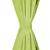 Mikro Satenske Zavjese 2 kom s Tregerima 140x175 cm Zelene