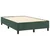 Vidaxl Box spring postelja z vzmetnico temno zelena 120x200 cm žamet