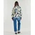 Superdry Super Soft Printed Teddy Fleece Modra