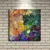 Wallity Slika na platnu sa LED osvetljenjem 40x40cm