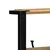 Vidaxl Clothes Rack 80x40x190 cm Solid Rough Wood Mango