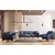 Atelier del Sofa Dvosed Belissimo 180x67x95cm Plavi