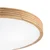 Brilagi - LED plafonsko svetlo CARVALHO MODERN SLIM 3xE27/60W/230V, prečnik 47,5 cm, hrast