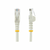 StarTech.com 50cm CAT6 Ethernet Cable, 10 Gigabit Snagless RJ45 650MHz 100W PoE Patch Cord, CAT 6 10GbE UTP Network Cable w/Strain Relief, White, Fluke Tested/Wiring is UL Certifie