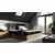 Boxspring postelja Wood 8 - 140x200 cm - hrast lancelot