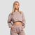GymBeam Women‘s Aura Cropped Sweatshirt Roux