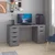 Hanah Home radni sto Alen 150cm 5 Drawer Cabinet, 150 cm, antracit