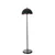 Aberto Design Podna lampa Büyük Retro, 170 cm, E27, Crna