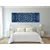 Slika modra Mandala z abstraktnim vzorcem - 135x45