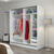 Hanah Home Garderober Kale-3962, 180x210x52 cm, Hrast