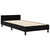 vidaXL vidaXL Postelja Črna 90x190 cm Velvet, (22049703)