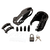 Blueline Acrylic See-Thru Chastity Cage Black