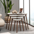 Hanah Home Set klub stolova Moon, 4 komada, Bela