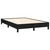 Vidaxl Box spring postelja z vzmetnico črna 120x190 cm blago