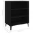 Komoda crna 57 x 35 x 70 cm od konstruiranog drva