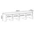 Hanah Home TV Komoda Laris 180, 180x40x35 cm, Bež