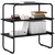 Konzolna stolica Crni hrast 60 x 41 x 75 cm Konstruirano drvo